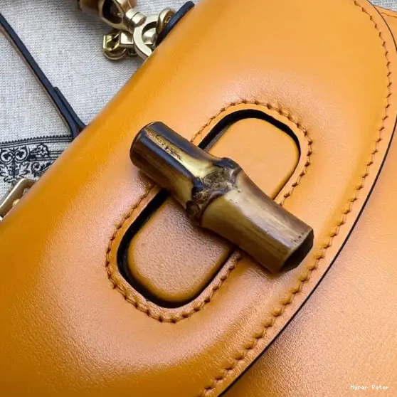 Hyperpeter handle Bamboo GUCCI Mini bag top with 0505